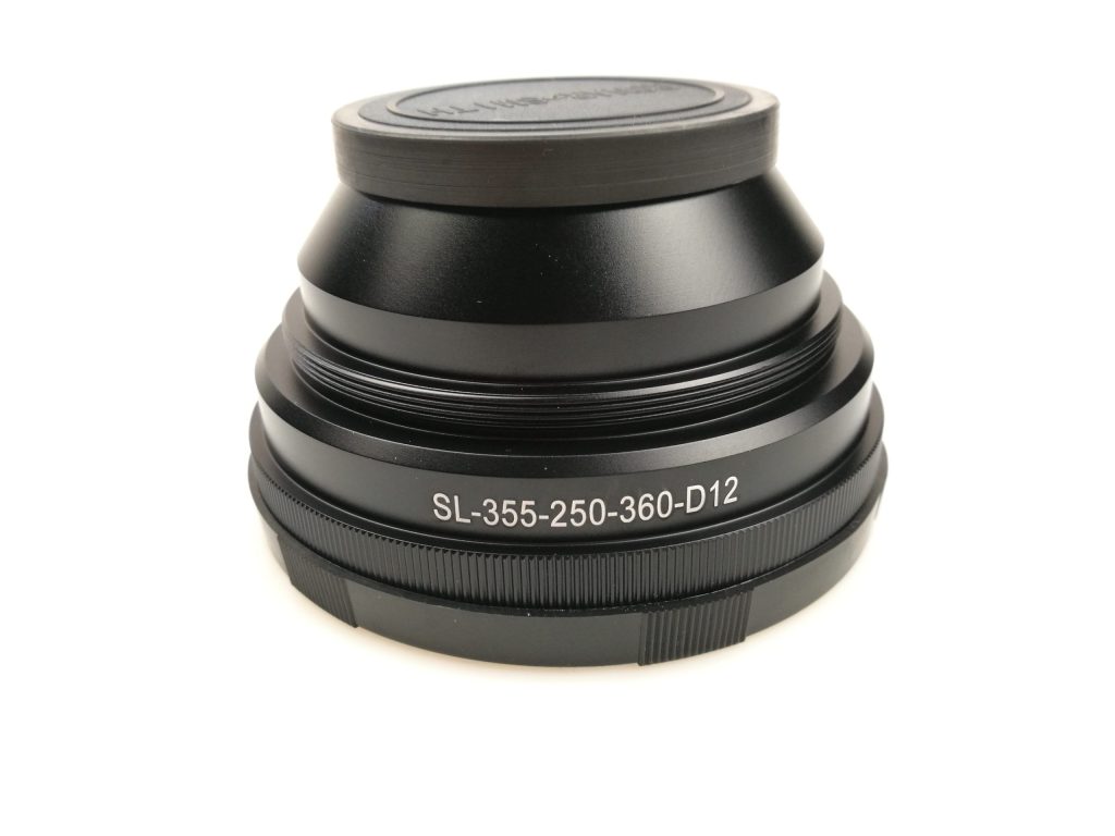 BC SL-355-250-360Q-D12 紫外场镜 355nm 360mm焦距 250mm幅面