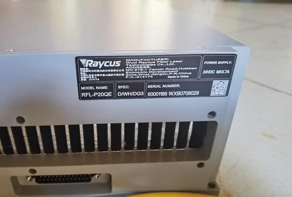 Raycus RFL-P20QE 20W调Q脉冲光纤激光器