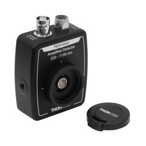 Thorlabs索雷博 PDA10A2 硅探测器 200-1100nm 带宽150MHz 0.8mm² 固定增益 科研