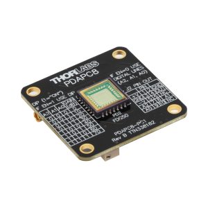 Thorlabs索雷博 PDAPC8 硅光电探测器 200-1100nm 高灵敏度 低噪声 宽频带 可调增益 科研实验