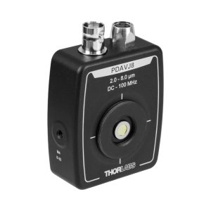 Thorlabs索雷博 PDAVJ8 铟镓砷探测器 800-1700nm 高灵敏度 低噪声 宽光谱 科学研究仪器