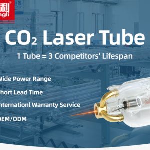 永利 Y3 80-100W CO2激光管 - 工业级高功率玻璃管