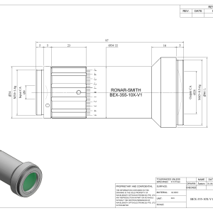 BC BEX-355-10X-V1 紫外355nm10倍扩束镜 激光打标机紫外扩束镜