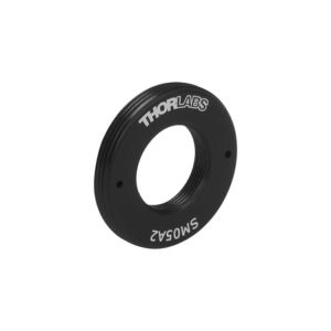 Thorlabs索雷博 SM05A2Adapter，External C-安装座 Threads、Internal SM05 Threads, 3.8 mm Long