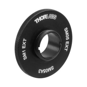 Thorlabs索雷博 SM05A3Adapter，External SM05 Threads、External SM1 Threads