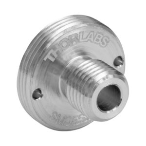 Thorlabs索雷博 SM05SMAVVacuum-Compatible SMA 光纤 适配器 板，External SM05 (0.535"-40) Threads