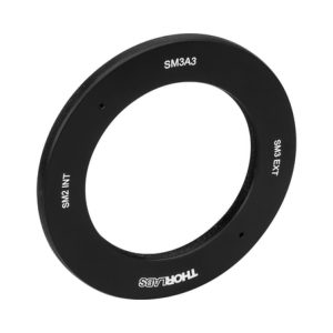 Thorlabs索雷博 SM3A3Adapter，External SM3 Threads、Internal SM2 Threads
