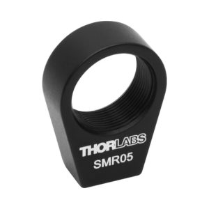 Thorlabs索雷博 SMR05Ø1/2" 透镜座，SM05 内螺纹、无 固定 唇边, 8-32 攻丝