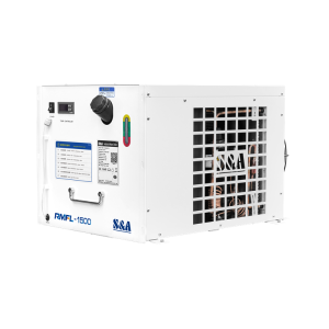 特域 RMFL-1500 1.5kW 机架式手持激光焊接冷水机 双回路双温 激光器 + 焊枪同步冷却 机柜内置 / 移动焊接专用