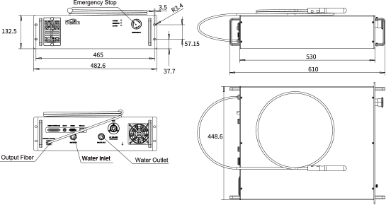 贝林 Belin AFL-150Q 准连续光纤激光器 - 图片 3