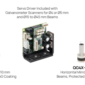 Thorlabs QS15X-AG 单轴Ø15mmX轴银膜扫描振镜