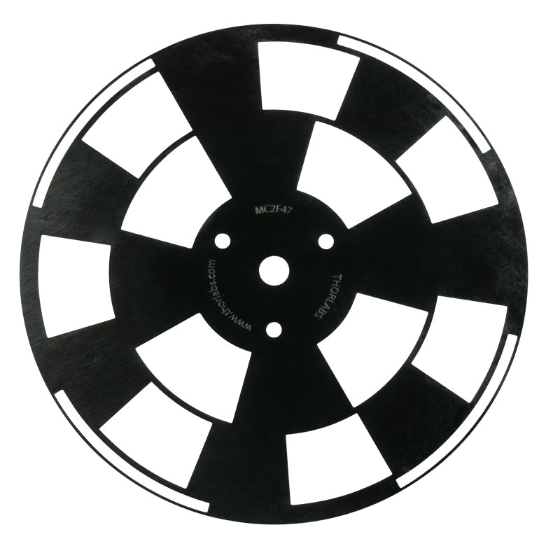 Thorlabs MC2F47 光学斩波器叶片 双频4内槽/7外槽