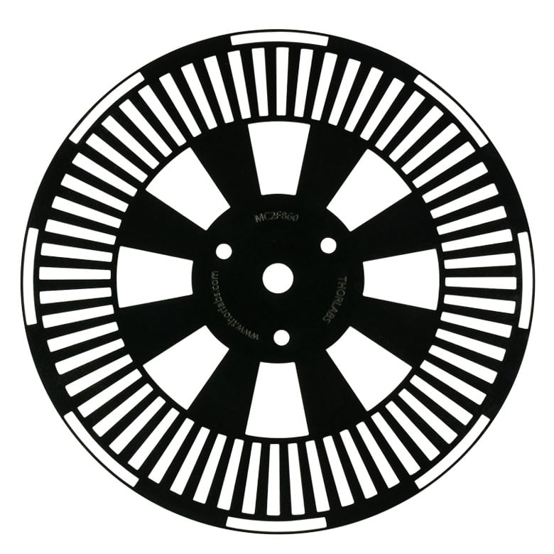 Thorlabs MC2F860 光学斩波器叶片 双频8内槽/60外槽