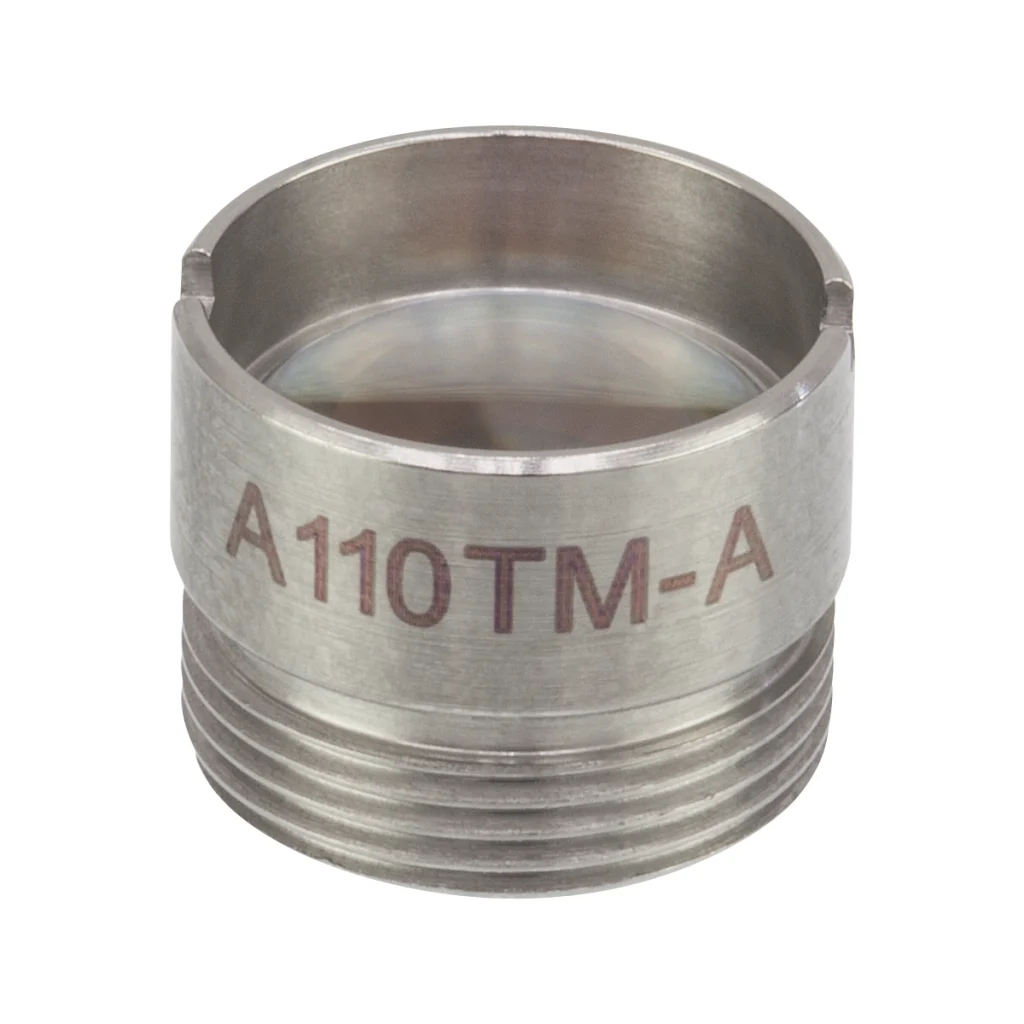 Thorlabs A110TM-A非球面透镜 f=6.24 mm NA=0.40 WD = 2.39 mm 已安装 增透膜:350-700 nm
