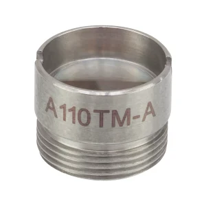 Thorlabs A110TM-A非球面透镜 f=6.24 mm NA=0.40 WD = 2.39 mm 已安装 增透膜：350-700 nm