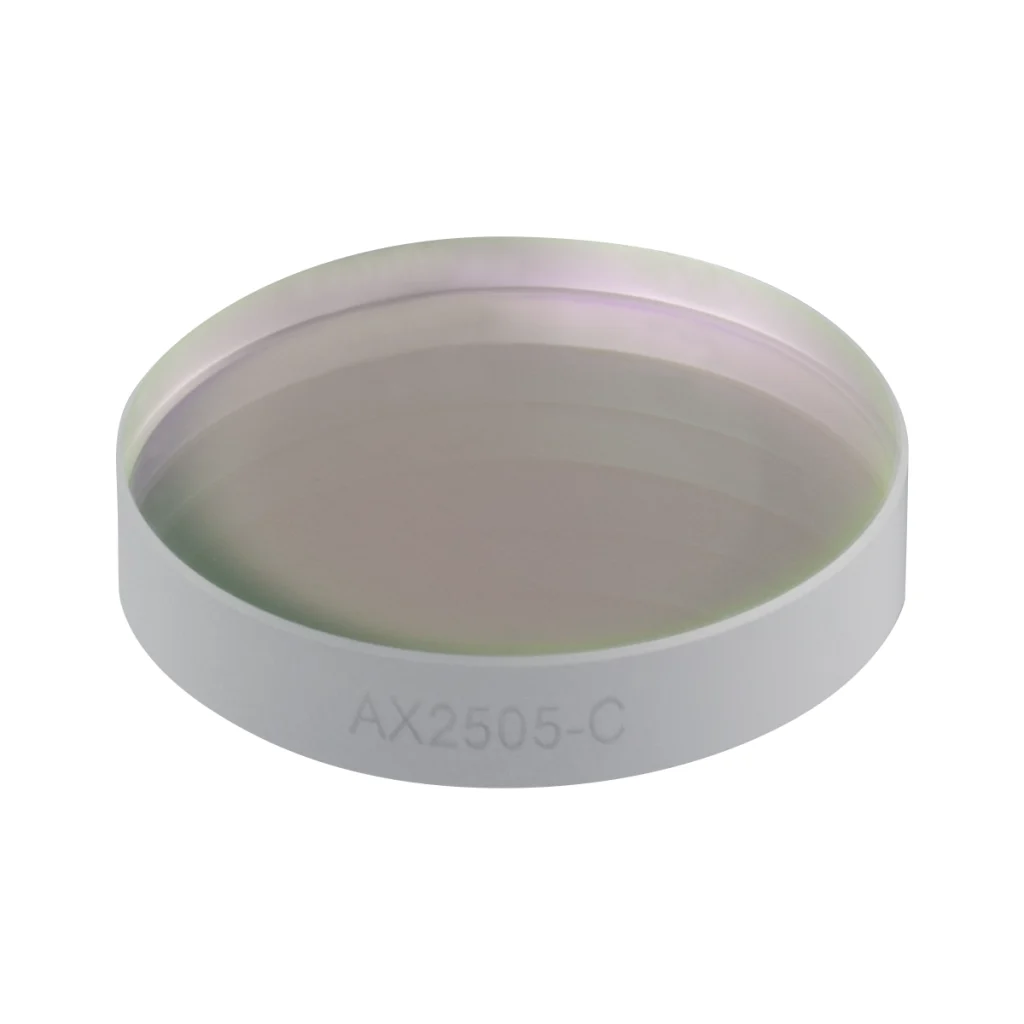 Thorlabs AX2505-C 锥形透镜 N-BK7 Ø25.4mm(Ø1") 0.5° C膜(1050-1700nm)