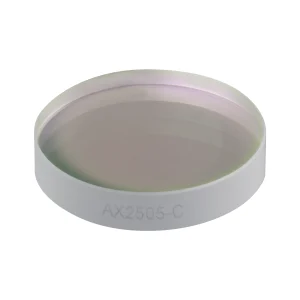 Thorlabs AX2505-C 锥形透镜 N-BK7 Ø25.4mm(Ø1") 0.5° C膜(1050-1700nm)