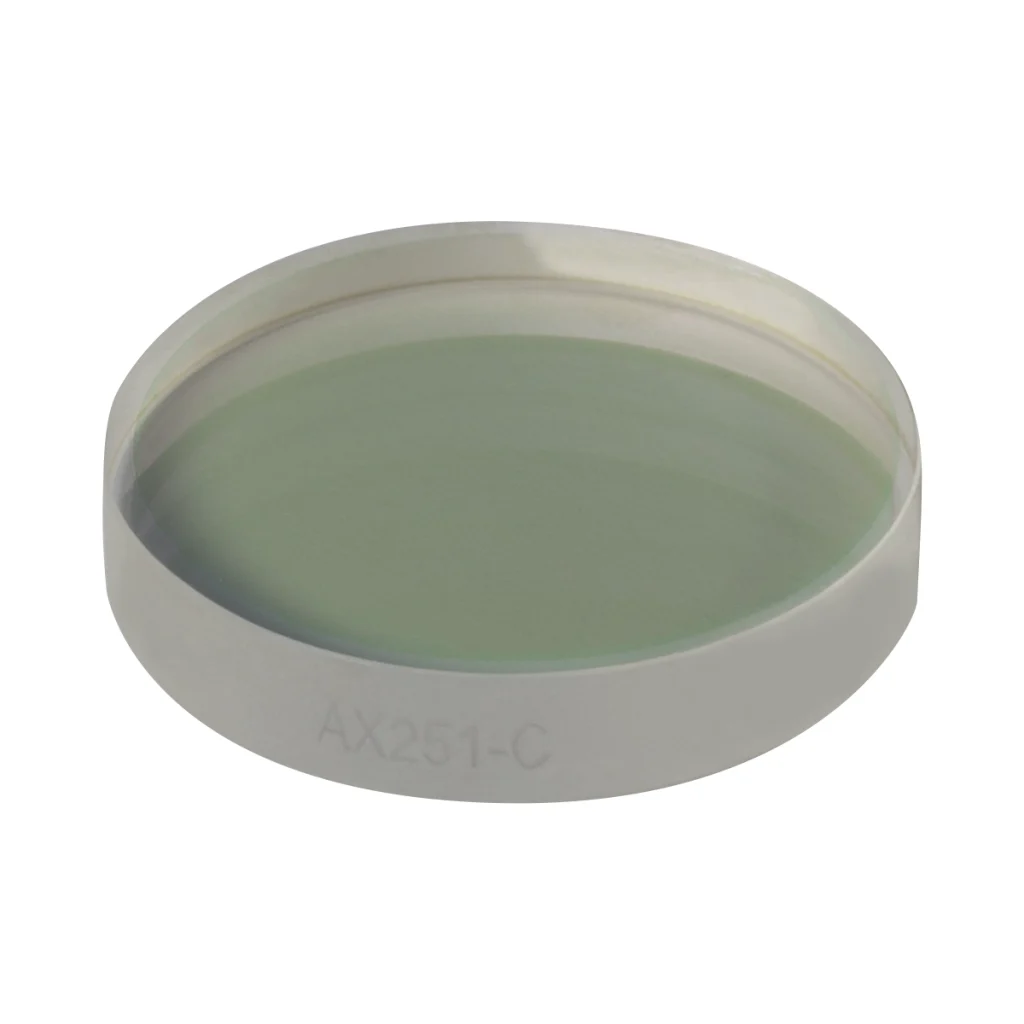 Thorlabs AX251-C 锥形透镜 N-BK7 Ø25.4mm(Ø1") 1.0° C膜(1050-1700nm)