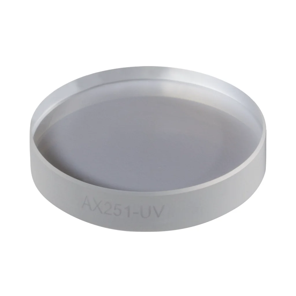 Thorlabs AX251-UV 锥形透镜 N-BK7 Ø25.4mm(Ø1") 1.0° UV膜(245-400nm)