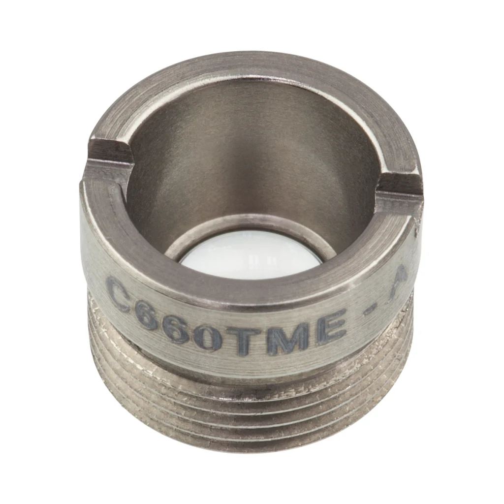Thorlabs C660TME-A非球面透镜 f=3.0 mm NA=0.52 WD = 1.3 mm 已安装 增透膜:350-700 nm