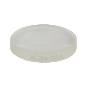 Thorlabs AC254-100-A 消色差双合透镜 Ø25.4mm(Ø1") f=10.0mm A膜(350-700nm)