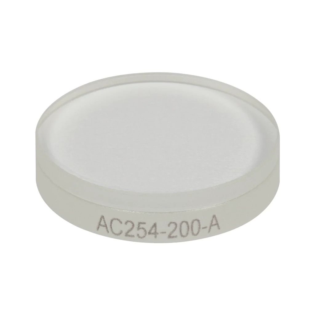 Thorlabs AC254-200-A 消色差双合透镜 Ø25.4mm(Ø1") f=20.0mm A膜(350-700nm)