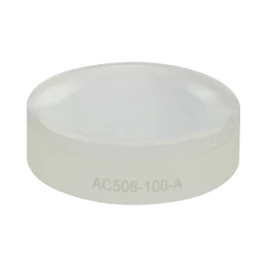 Thorlabs AC508-100-A 消色差双合透镜 Ø50.8mm(Ø2") f=10.0mm A膜(350-700nm)