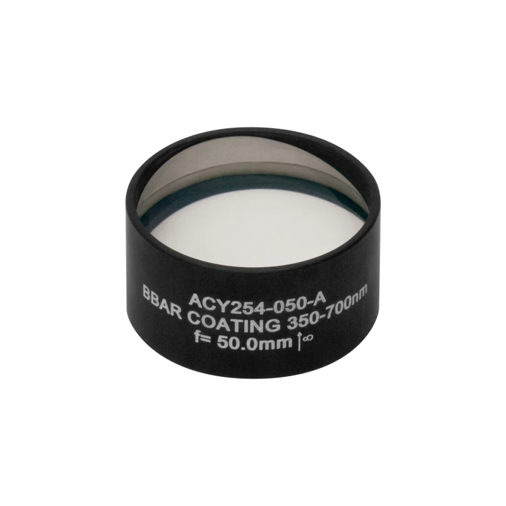 Thorlabs ACY254-050-A 柱面消色差双合透镜 Ø25.4mm(Ø1") f=5.0mm A膜(350-700nm)