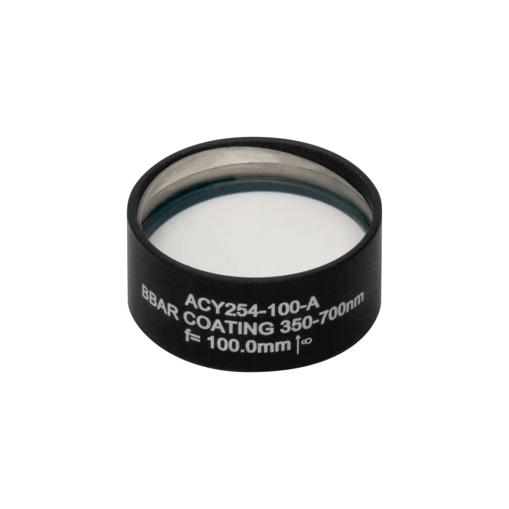 Thorlabs ACY254-100-A 柱面消色差双合透镜 Ø25.4mm(Ø1") f=10.0mm A膜(350-700nm)