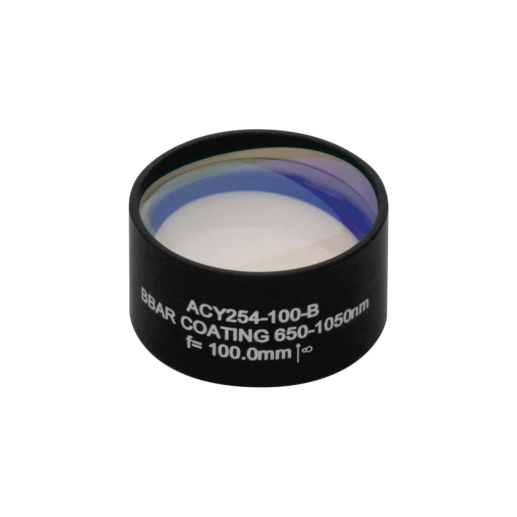 Thorlabs ACY254-100-B 柱面消色差双合透镜 Ø25.4mm(Ø1") f=10.0mm B膜(650-1050nm)