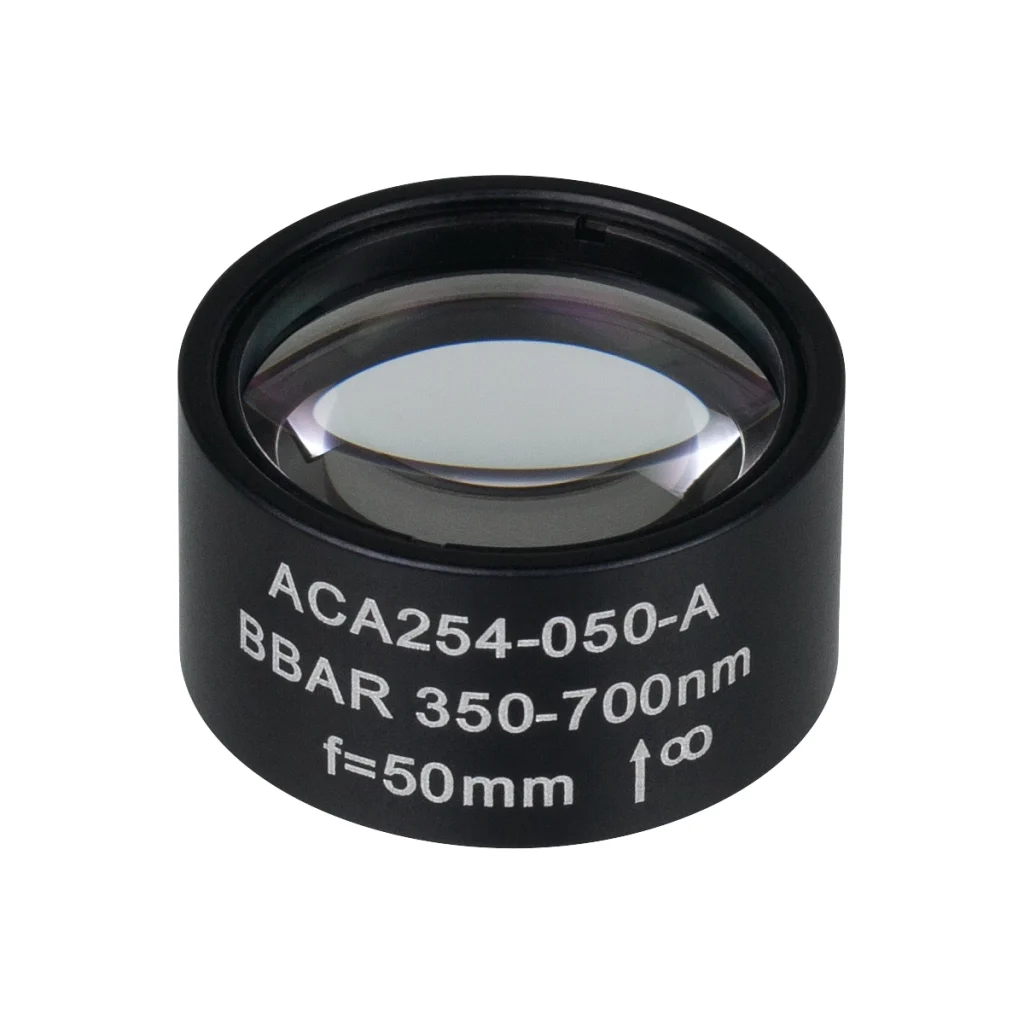 Thorlabs ACA254-050-A 非球面消色差双合透镜 Ø25.4mm(Ø1") f=5.0mm A膜(350-700nm)