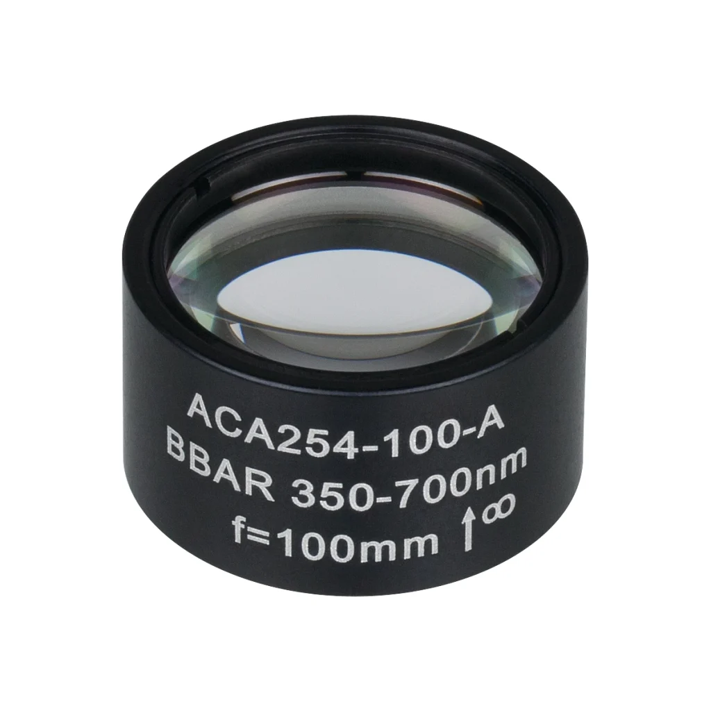 Thorlabs ACA254-100-A 非球面消色差双合透镜 Ø25.4mm(Ø1") f=10.0mm A膜(350-700nm)