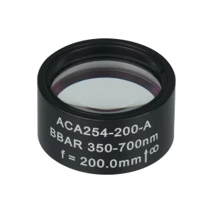 Thorlabs ACA254-200-A 非球面消色差双合透镜 Ø25.4mm(Ø1") f=20.0mm A膜(350-700nm)