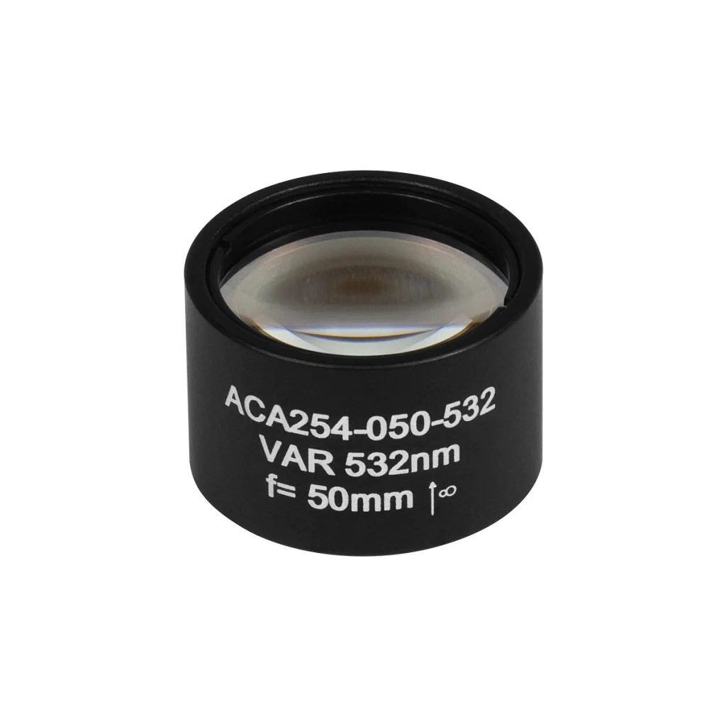Thorlabs ACA254-050-532 非球面消色差双合透镜 Ø25.4mm(Ø1") f=5.0mm 未镀膜