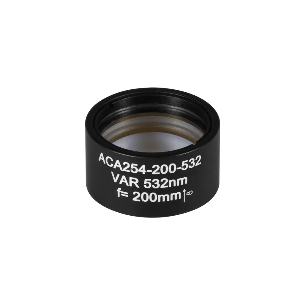 Thorlabs ACA254-200-532 非球面消色差双合透镜 Ø25.4mm(Ø1") f=20.0mm 未镀膜