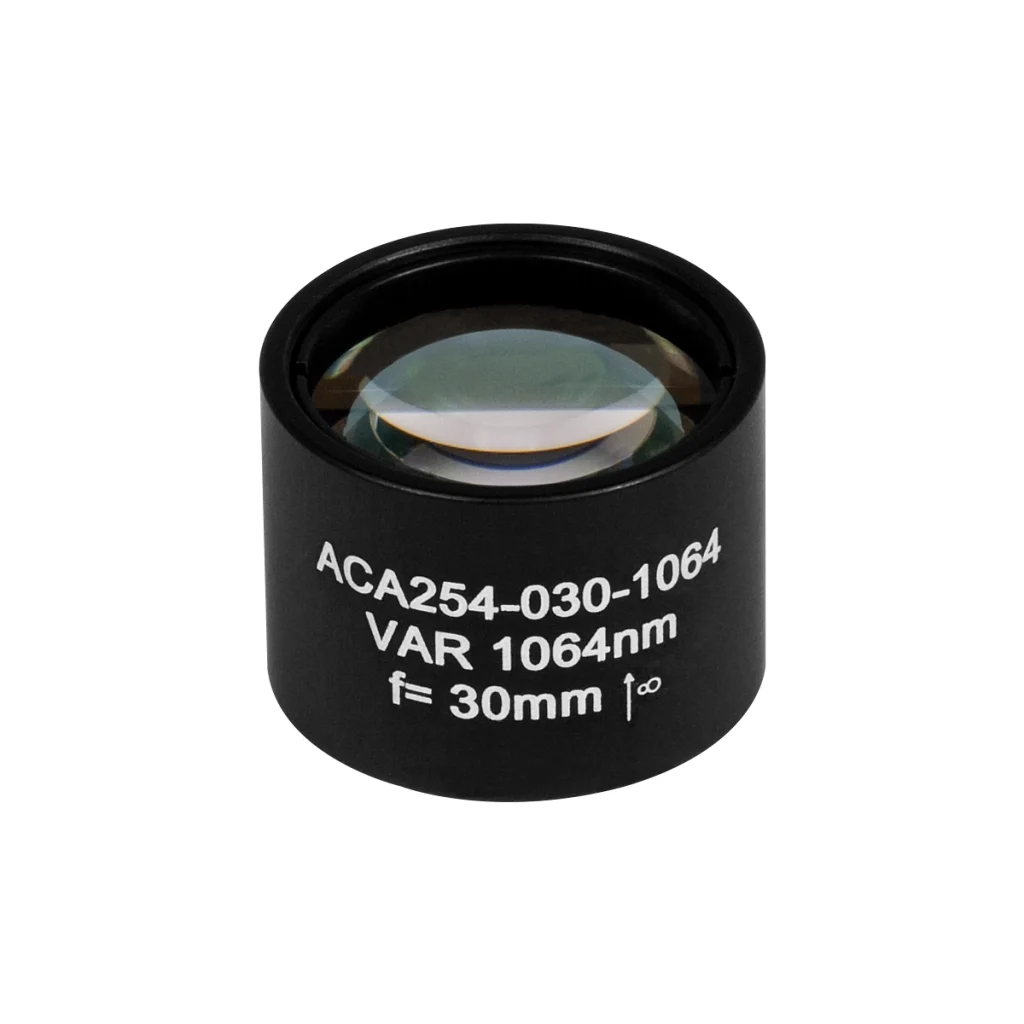Thorlabs ACA254-030-1064 非球面消色差双合透镜 Ø25.4mm(Ø1") f=3.0mm 未镀膜