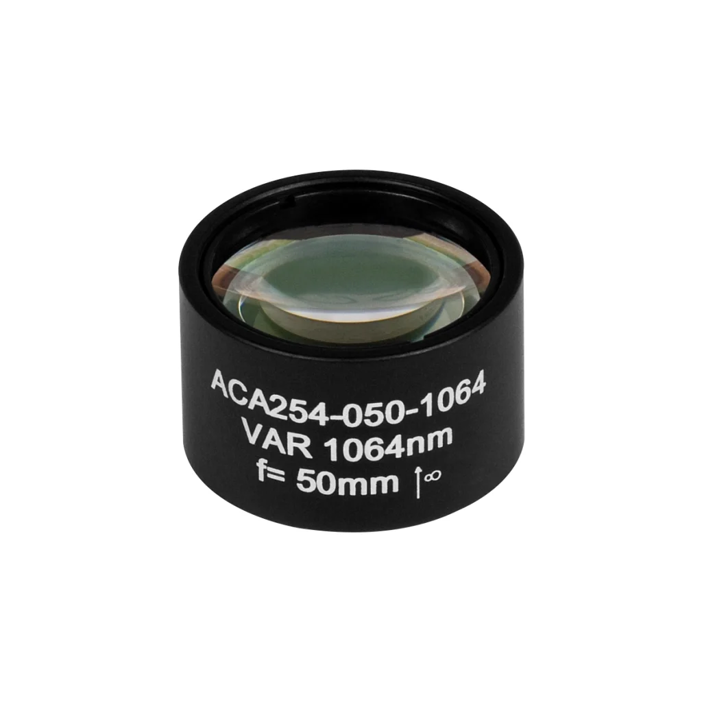 Thorlabs ACA254-050-1064 非球面消色差双合透镜 Ø25.4mm(Ø1") f=5.0mm 未镀膜