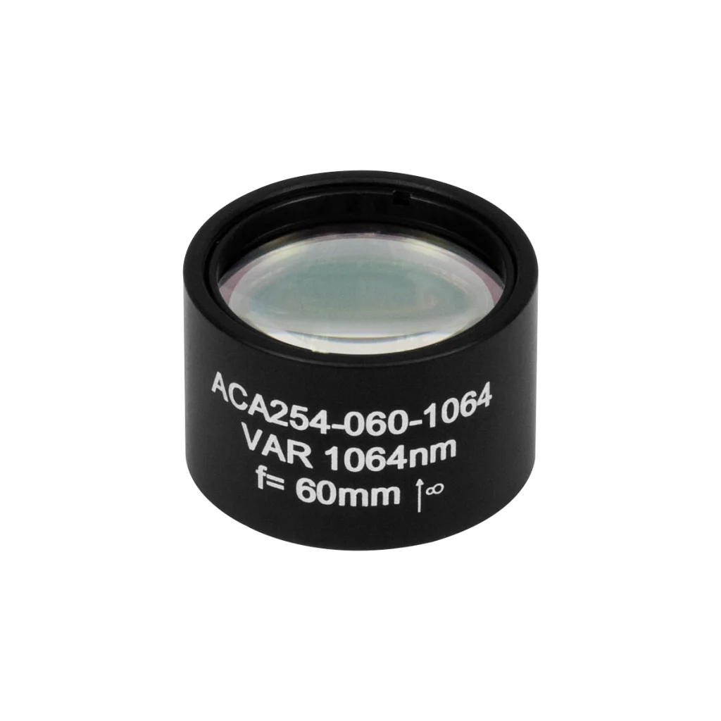Thorlabs ACA254-060-1064 非球面消色差双合透镜 Ø25.4mm(Ø1") f=6.0mm 未镀膜