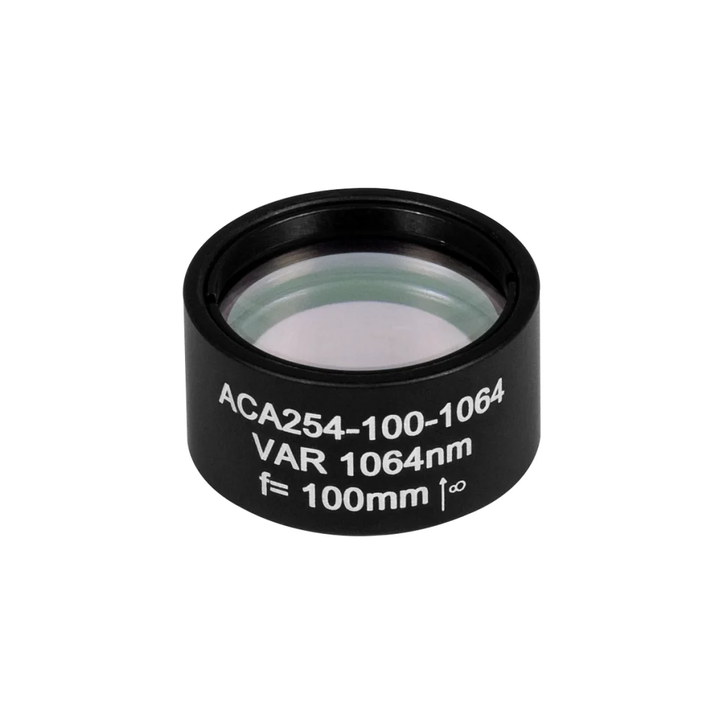 Thorlabs ACA254-100-1064 非球面消色差双合透镜 Ø25.4mm(Ø1") f=10.0mm 未镀膜