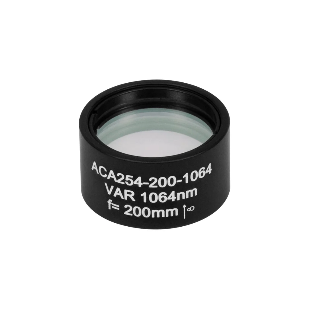 Thorlabs ACA254-200-1064 非球面消色差双合透镜 Ø25.4mm(Ø1") f=20.0mm 未镀膜