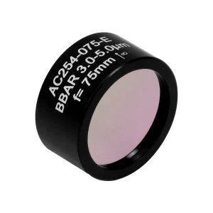 Thorlabs AC254-075-E 消色差双合透镜 Ø25.4mm(Ø1") f=7.5mm 未镀膜