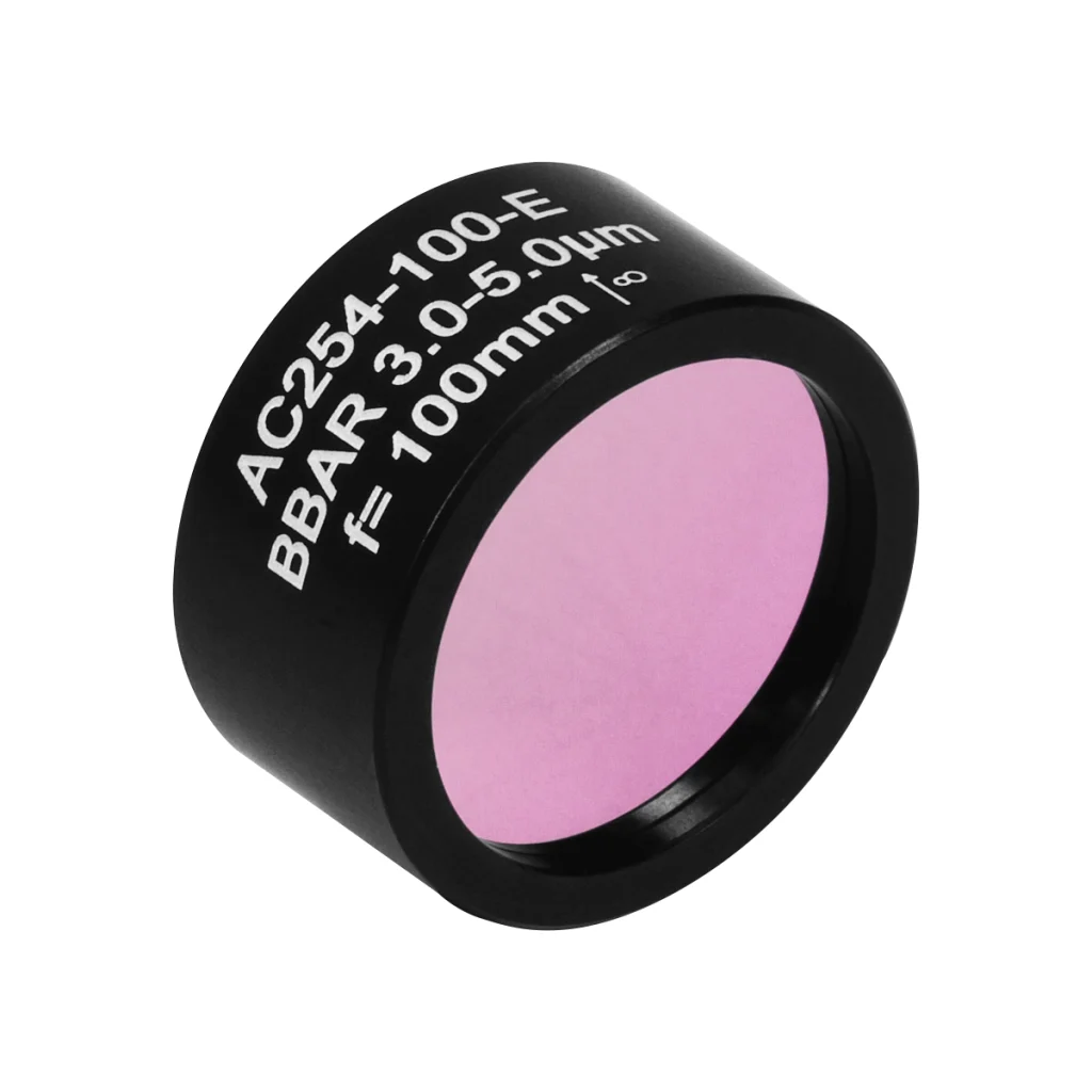 Thorlabs AC254-100-E 消色差双合透镜 Ø25.4mm(Ø1") f=10.0mm 未镀膜