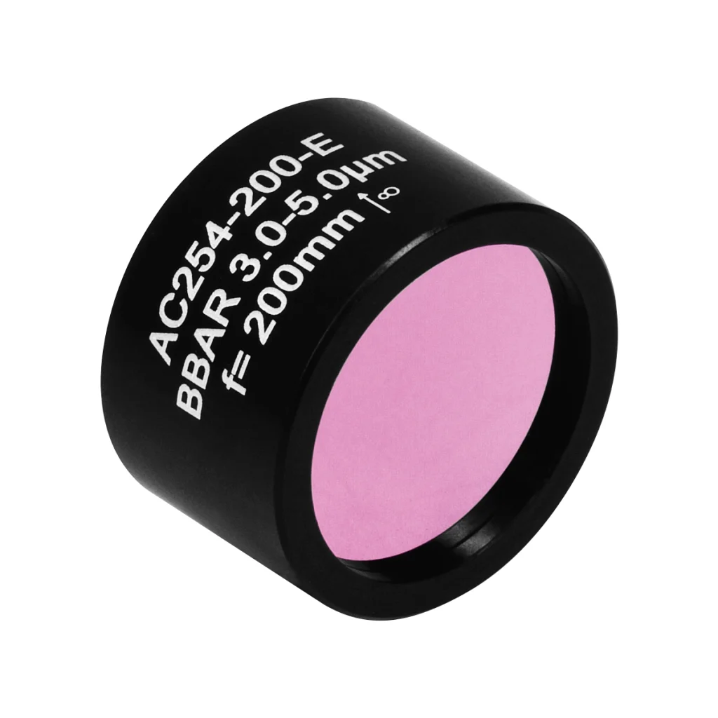 Thorlabs AC254-200-E 消色差双合透镜 Ø25.4mm(Ø1") f=20.0mm 未镀膜