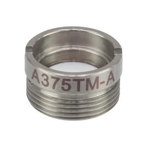 Thorlabs A375TM-A非球面透镜 f=7.50 mm NA=0.30 WD = 5.59 mm 已安装 增透膜:350-700 nm