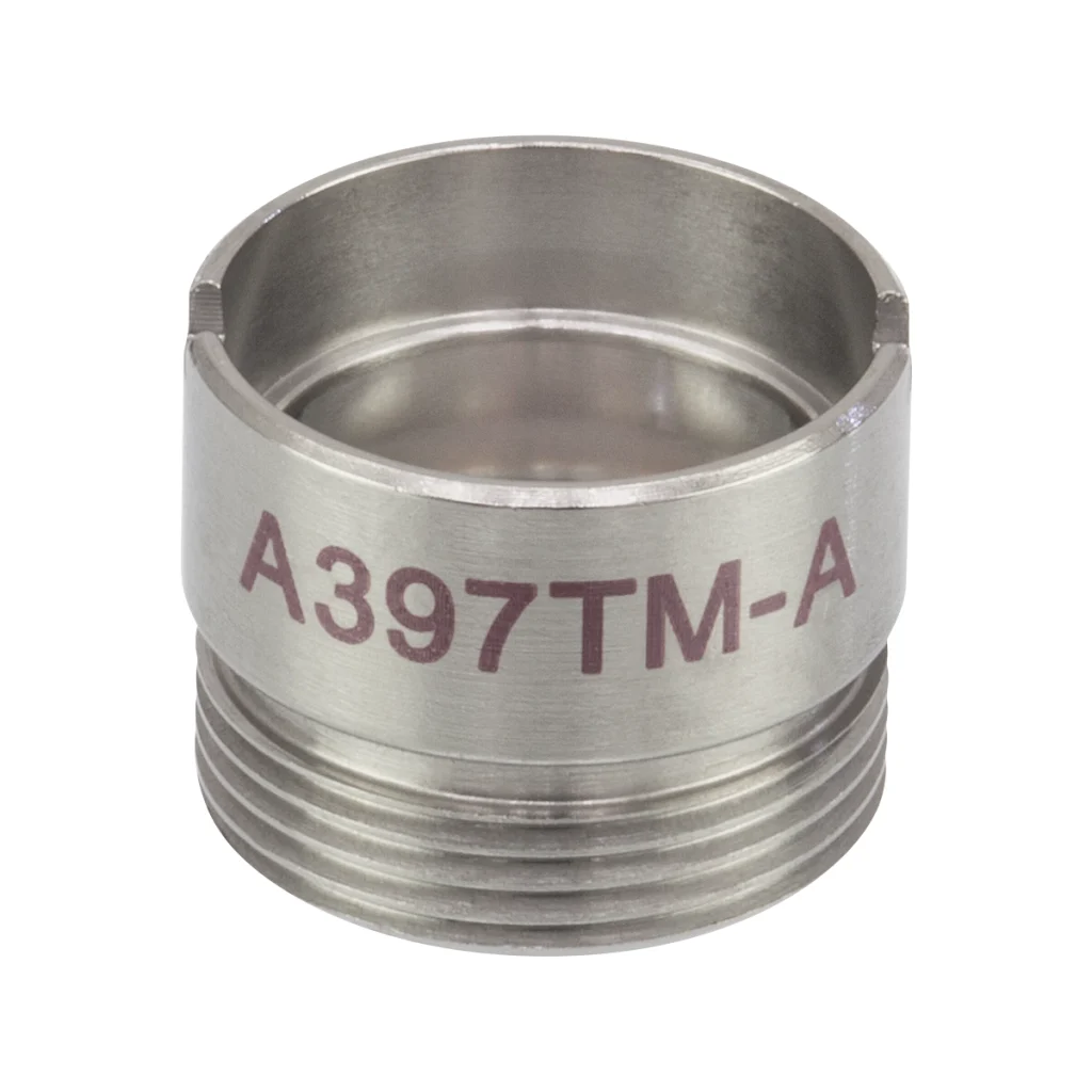 Thorlabs A397TM-A非球面透镜 f=11.00 mm NA=0.30 WD = 8.44 mm 已安装 增透膜:350-700 nm