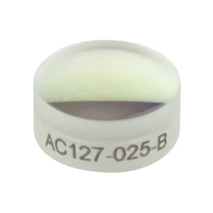 Thorlabs AC127-025-B 消色差双合透镜 Ø12.7mm(Ø1/2") f=2.5mm B膜(650-1050nm)