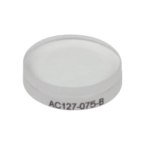 Thorlabs AC127-075-B 消色差双合透镜 Ø12.7mm(Ø1/2") f=7.5mm B膜(650-1050nm)