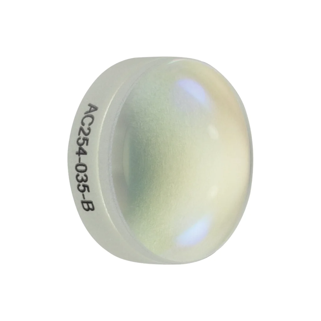Thorlabs AC254-035-B 消色差双合透镜 Ø25.4mm(Ø1") f=3.5mm B膜(650-1050nm)