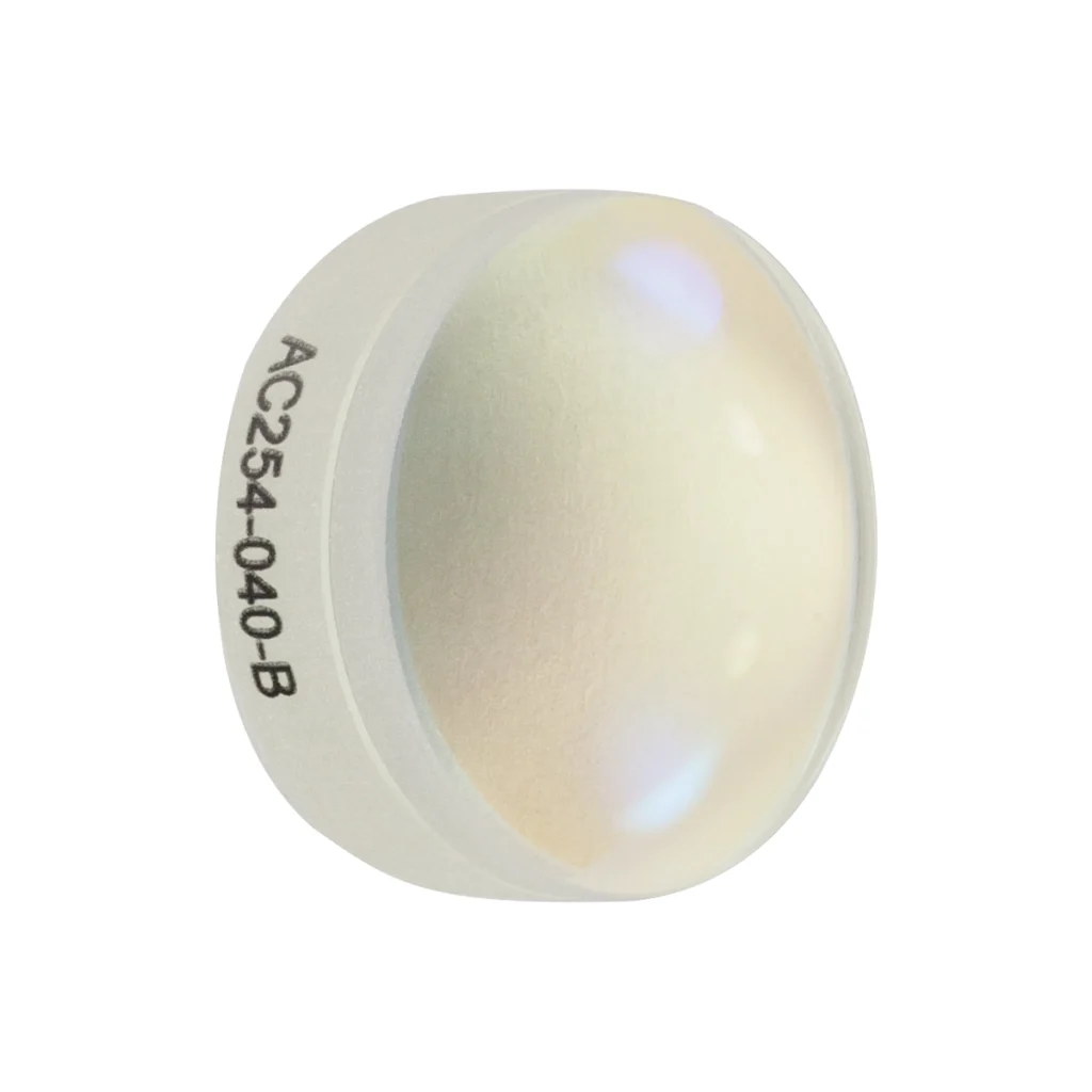 Thorlabs AC254-040-B 消色差双合透镜 Ø25.4mm(Ø1") f=4.0mm B膜(650-1050nm)