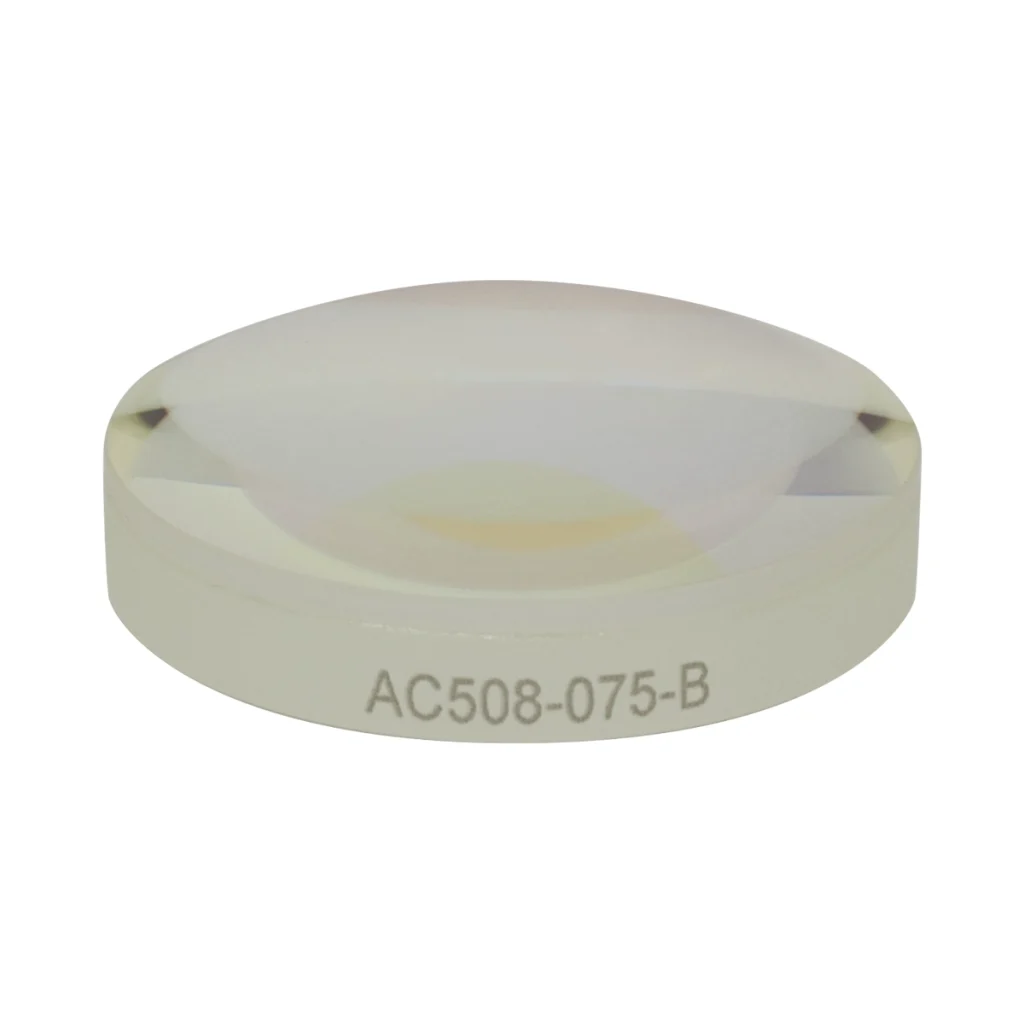 Thorlabs AC508-075-B 消色差双合透镜 Ø50.8mm(Ø2") f=7.5mm B膜(650-1050nm)